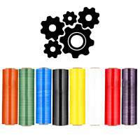 Colored Machine Length Stretch Wrap