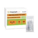 Reclosable Bags - 12 x 15 - 4 Mil - 500 Bags/Box