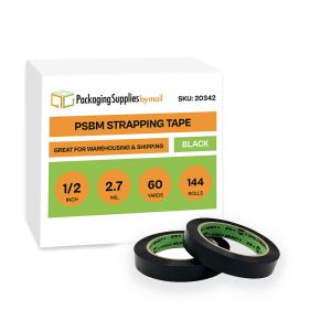 Black Shield Strapping Tape - 1/2