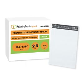 2.5 Mil Recycled Content Mailers 500 Qty