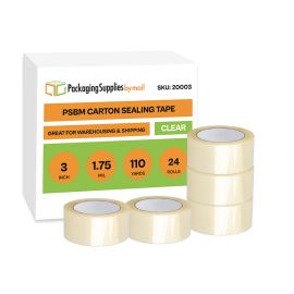 Carton Sealing Acrylic Tape 24 Qty 1.75 Mil