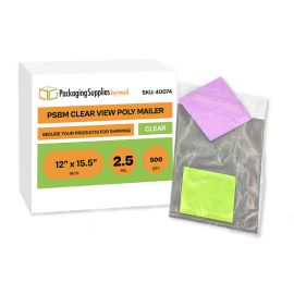 Clear View Poly Mailers 500 Qty