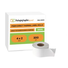 Direct Thermal Label Rolls 300 Qty