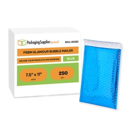 Glamour Bubble Blue Mailers Metallic