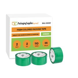 Green Color Packing Tape 36 Qty