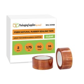 Natural Rubber Carton Sealing Tape 36 Qty