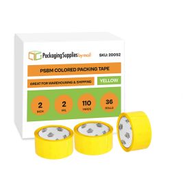 Yellow Color Packing Tape 36 Qty