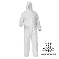 Microporous Coveralls