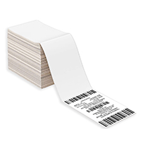 Fanfold Thermal Transfer Label Sheets