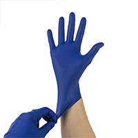 Metal Detectable Nitrile Gloves