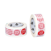 Stop Sign Printed Tape