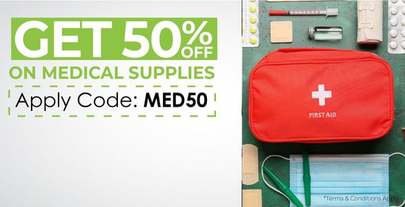 50% Off Medical Supplies